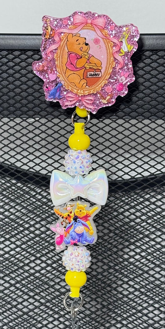 Beaded Badge Reels💖